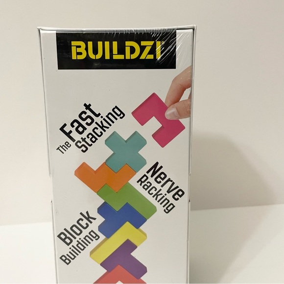 Buildzi Fast Stacking Block Building Game Creators of Tenzi - Picture 3 of 8
